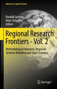 Titelbild: Regional Research Frontiers - Vol. 2 9783319505893