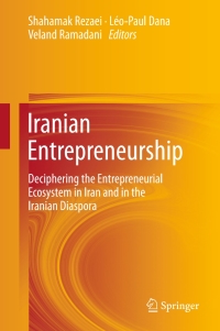 Imagen de portada: Iranian Entrepreneurship 9783319506388