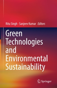 Cover image: Green Technologies and Environmental Sustainability 9783319506531