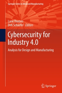 صورة الغلاف: Cybersecurity for Industry 4.0 9783319506593