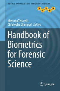 Imagen de portada: Handbook of Biometrics for Forensic Science 9783319506715