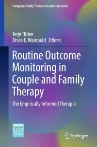 صورة الغلاف: Routine Outcome Monitoring in Couple and Family Therapy 9783319506746