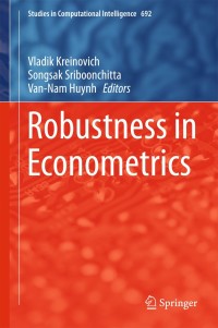 Immagine di copertina: Robustness in Econometrics 9783319507415