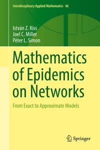 Cover image: Mathematics of Epidemics on Networks 9783319508047