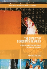 Imagen de portada: The Quality of Democracy in Africa 9783319508375