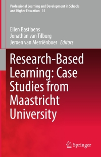 Imagen de portada: Research-Based Learning: Case Studies from Maastricht University 9783319509914