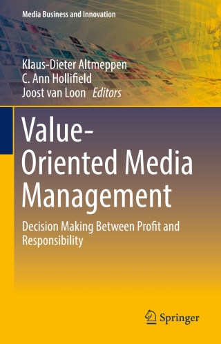 Omslagafbeelding: Value-Oriented Media Management 9783319510064