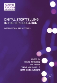 Cover image: Digital Storytelling in Higher Education 9783319510576
