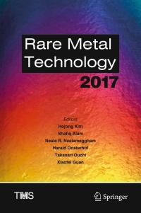 Cover image: Rare Metal Technology 2017 9783319510842