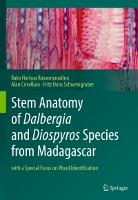 Omslagafbeelding: Stem Anatomy of Dalbergia and Diospyros Species from Madagascar 9783319511450