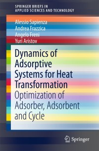 Immagine di copertina: Dynamics of Adsorptive Systems for Heat Transformation 9783319512853