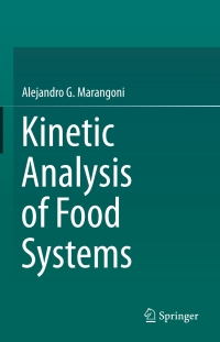 Cover image: Kinetic Analysis of Food Systems 9783319512914