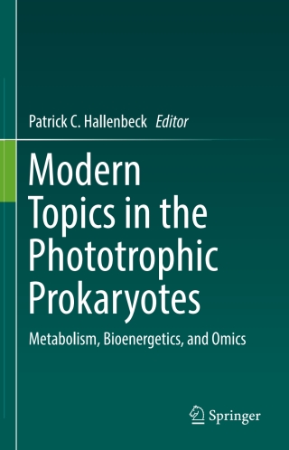 Cover image: Modern Topics in the Phototrophic Prokaryotes 9783319513638