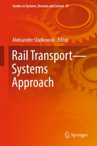 Cover image: Rail Transport—Systems Approach 9783319515014