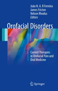 Imagen de portada: Orofacial Disorders 9783319515076