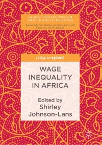 Titelbild: Wage Inequality in Africa 9783319515649