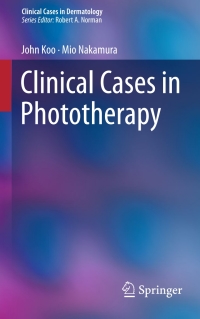 Cover image: Clinical Cases in Phototherapy 9783319515984