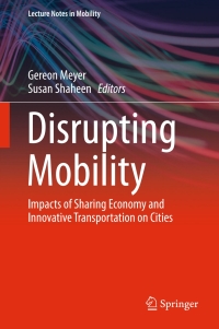 Cover image: Disrupting Mobility 9783319516011