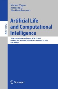 Imagen de portada: Artificial Life and Computational Intelligence 9783319516905