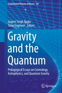 Cover image: Gravity and the Quantum 9783319516998