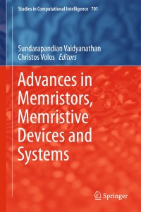 Cover image: Advances in Memristors, Memristive Devices and Systems 9783319517230