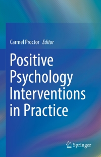 Cover image: Positive Psychology Interventions in Practice 9783319517858