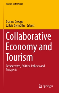 Cover image: Collaborative Economy and Tourism 9783319517971