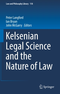 Cover image: Kelsenian Legal Science and the Nature of Law 9783319518169