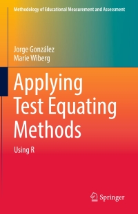 Cover image: Applying Test Equating Methods 9783319518220