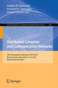 Cover image: Distributed Computer and Communication Networks 9783319519166