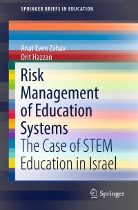 Cover image: Risk Management of Education Systems 9783319519838