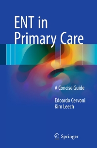 Imagen de portada: ENT in Primary Care 9783319519869