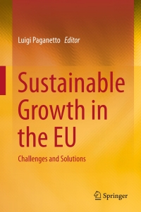 Titelbild: Sustainable Growth in the EU 9783319520179