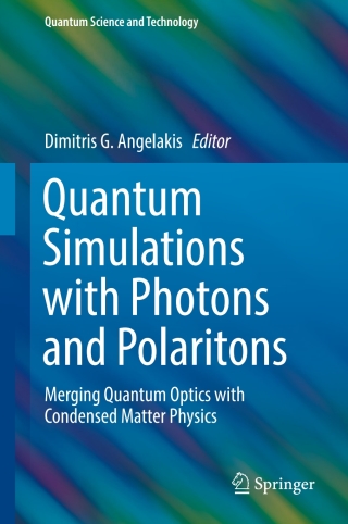 Imagen de portada: Quantum Simulations with Photons and Polaritons 9783319520230