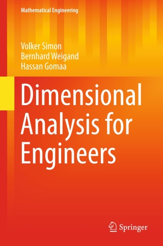 Cover image: Dimensional Analysis for Engineers 9783319520261