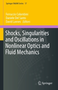 Imagen de portada: Shocks, Singularities and Oscillations in Nonlinear Optics and Fluid Mechanics 9783319520414