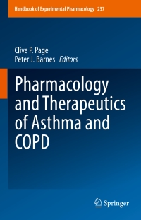 Immagine di copertina: Pharmacology and Therapeutics of Asthma and COPD 9783319521732