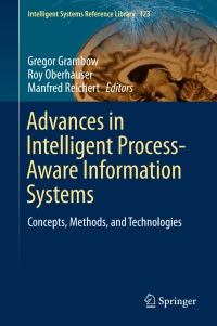 Titelbild: Advances in Intelligent Process-Aware Information Systems 9783319521794