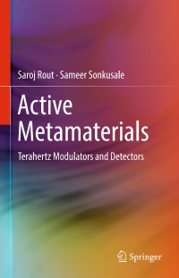 Cover image: Active Metamaterials 9783319522180