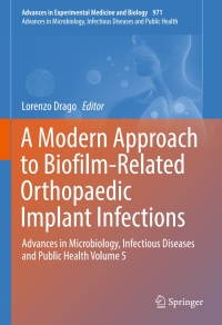 Cover image: A Modern Approach to Biofilm-Related Orthopaedic Implant Infections 9783319522739