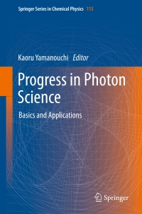 Imagen de portada: Progress in Photon Science 9783319524306