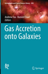 Cover image: Gas Accretion onto Galaxies 9783319525112