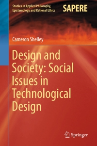 Titelbild: Design and Society: Social Issues in Technological Design 9783319525143