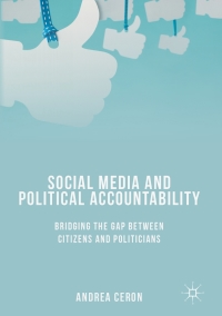 Cover image: Social Media and Political Accountability 9783319526263