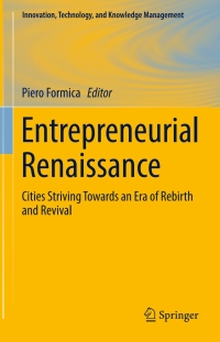 Cover image: Entrepreneurial Renaissance 9783319526591