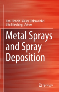 Cover image: Metal Sprays and Spray Deposition 9783319526874