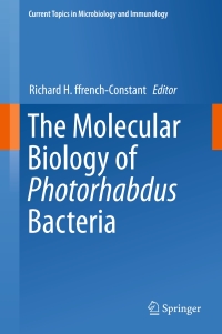 Imagen de portada: The Molecular Biology of Photorhabdus Bacteria 9783319527147