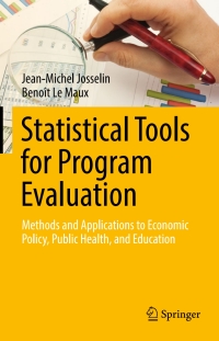 صورة الغلاف: Statistical Tools for Program Evaluation 9783319528267