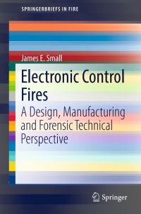 表紙画像: Electronic Control Fires 9783319528441