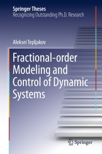 Titelbild: Fractional-order Modeling and Control of Dynamic Systems 9783319529493